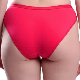 AROUSY Red Cotton Hipster Panty image 2