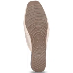 Clog London Women's Off White Mule Shoes image 5