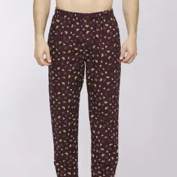 Frenchie Brown Cotton Skinny Fit Printed Nightwear Pyjamas-picture-19