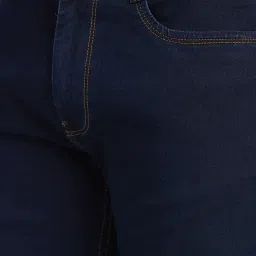 Park Avenue Blue Regular Fit Jeans image 5