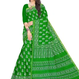 RJ CREATION Ethnic Motifs Pure Cotton Banarasi Saree-picture-39