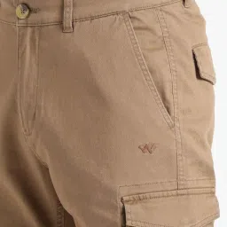 Wildcraft Khaki Cotton Regular Fit Shorts image 5