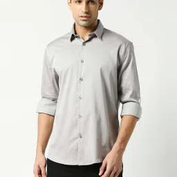 Dragon Hill Grey Slim Fit Shirt image 1