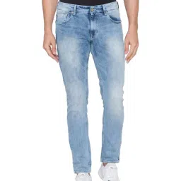 Spykar Light Blue Slim Fit Low Rise Jeans-picture-17