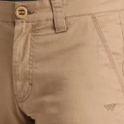 Wildcraft Khaki Cotton Regular Fit Trackpants image 5