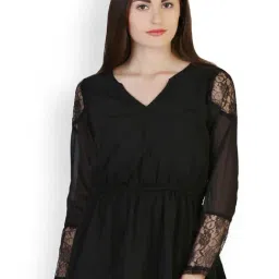 Belle Fille Black Lace Top-image-65
