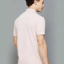Fame Forever by Lifestyle Light Pink Regular Fit Polo T-Shirt image 2
