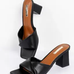 London Rag Women's Black Casual Sandals-image-37