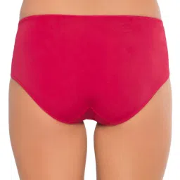 Triumph Fuchsia Lace Work Hipster Panty image 2