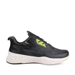 Furo by Red Chief Men's Black Running Shoes image 2
