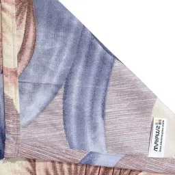 Swayam Tulip Floral Peach 144 TC Microfibre Double Bedsheet with 2 Pillow Covers image 5