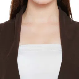 Hypernation Brown Cotton Shrug image 5