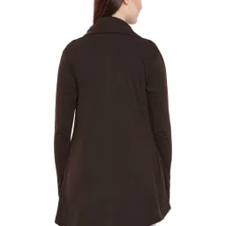 Hypernation Brown Cotton Shrug image 2