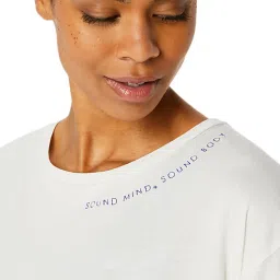 Asics Training Core Relaxed Graphic Cream T-Shirt image 5