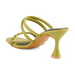Scentra Women's SPAIN Green Stilettos image 5