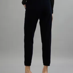 Iconic Navy Mid Rise Joggers image 2