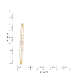 Sri Jagdamba Pearls Multicolor Alloy Classic Bracelet image 3