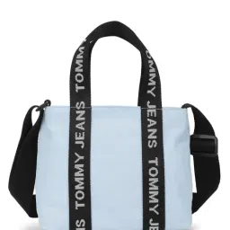 TOMMY HILFIGER Chambray Sky Medium Bowler Bag-image-78