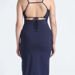 Tommy Hilfiger Twilight Navy Fitted Dresses image 2