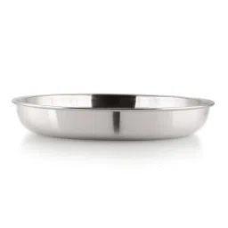 HAZEL Silver Stainless Steel Serving Plates (0.65 L) - Set of 4 image 5