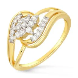 Malabar Gold and Diamonds 18k IGI Certified Diamond Yellow Gold Ring for Women-picture-27