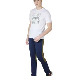 ALCIS Navy Cotton Trackpants image 5