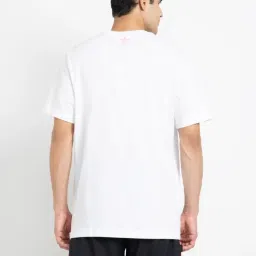 Adidas Originals White Cotton Regular Fit Printed Sports T-Shirt image 2