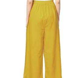 N-Gal Multicolor Flared Fit Palazzos (Pack Of 2) image 3