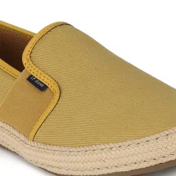 Louis Philippe Yellow Casual Plimsolls image 4