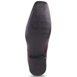 Mochi Men's Maroon Formal Slip-Ons image 4