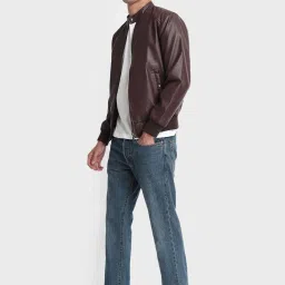 Bewakoof Brown Regular Fit Jackets image 4