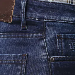 Dragon Hill Blue Slim Tapered Fit Jeans image 5