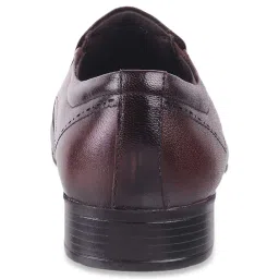 Mochi Men's Maroon Formal Slip-Ons image 5