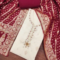 MANVAA Woven Design Unstitched Dress Material-image-19