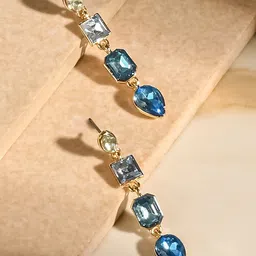 Accessorize Geometric Drop Earrings image 1