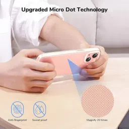 GRIPP Case Ultra Tough Lightweight for iPhone 13 - Clear image 4