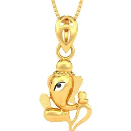 Joyalukkas 22k Yellow Gold Unisex Ganesh Pendant-picture-26
