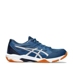 Asics Men's GEL-Rocket 11 Blue Indoor Court Shoes-image-0