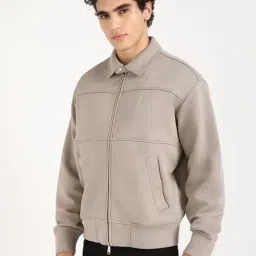 Calvin Klein Jeans Taupe Comfort Fit Sweatshirt image 3