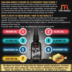 Man Arden 7X Irish Coffee Beard Oil - 30 ml image 5