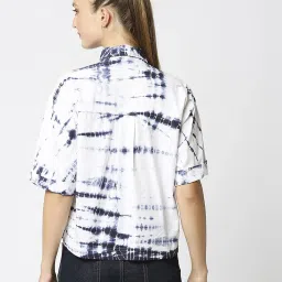 Remanika White Pure Cotton Printed Shirt image 2
