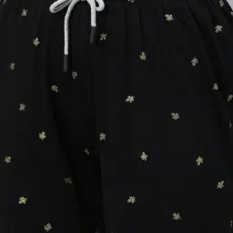 Kryptic Black & Burgundy Printed Pure Cotton Elasticated Waist Band Regular Fit Pyjamas - Pack of 2 image 5