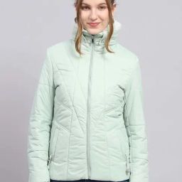 Monte Carlo Green Regular Fit Quilted Jacket-picture-43