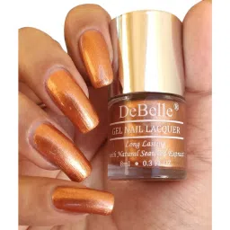 DeBelle Gel Nail Lacquer Rustique Copper - 8 ml image 3