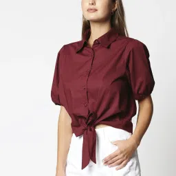 Remanika Red Pure Cotton Shirt image 3