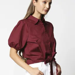 Remanika Red Pure Cotton Shirt image 4