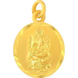 Bhima Jewels 22k (916) Yellow Gold Pendant for Unisex-image-24