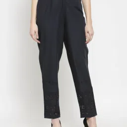 Sera Navy Lace Pants image 1