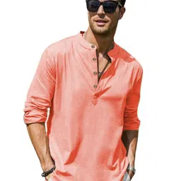 AMRIT TOP WEAR Mandarin Collar Straight Kurta image 4