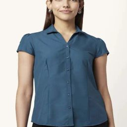 Annabelle by Pantaloons Blue Regular Fit Shirt-picture-29